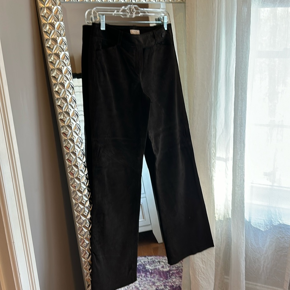 Ann Taylor LOFT 100% Leather (suede) pants